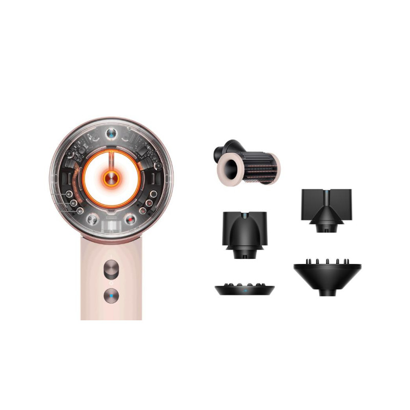 Dyson Supersonic Nural Straight+Wavy pastelowy róż/różowe złoto