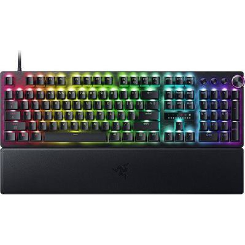 Razer Klawiatura Razer Huntsman V3 Pro 8 KHz US czarna - Klaviatura Huntsman V3 Pro 8Khz US RZ03-05530100-R3M1 (8887910074190)