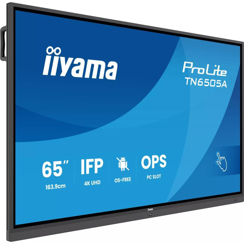 Iiyama Monitor iiyama IIYAMA TN6505A-B1AG 165,1cm 65 cali IFP OS-free 40-Points DeepContrast IR+ with Zero Gap - Air bonding Anti-glare and Bacteria