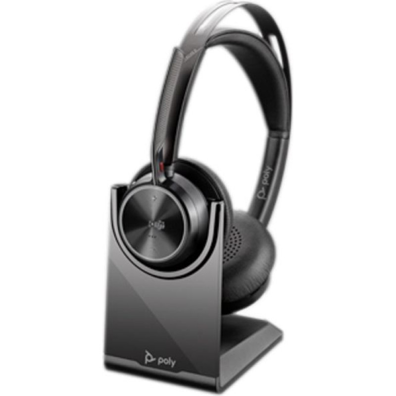 Poly HP Poly Voyager Focus 2-M USB-C-C Headset USB-C/A Adapter Charging Stand
