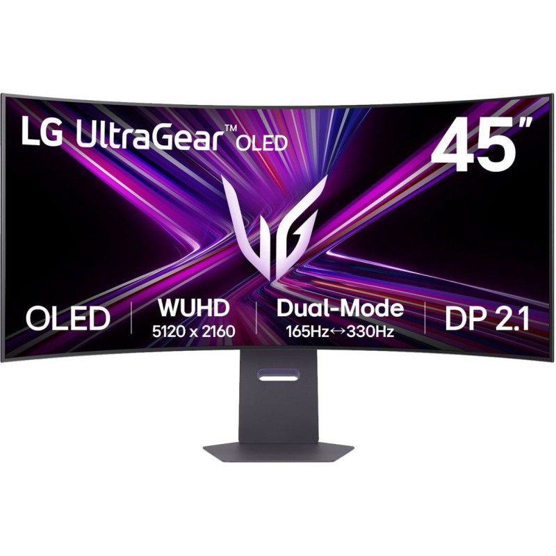 LG UltraGear 45GX950A-B - 330Hz | OLED Dual-Mode 5K2K | 0.03 ms (GtG) | 45"