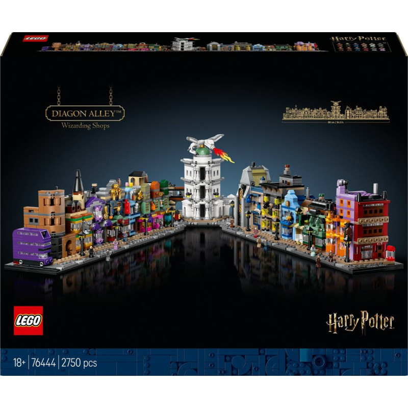 Lego Harry Potter 76444 Magiczne sklepy na Ulicy Pokątnej