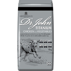 Dr. John DR JOHN Titanium Chicken - dry dog food - 15kg