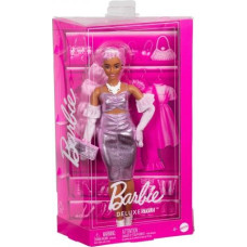 Mattel Doll Barbie Deluxe Style 1 metallic pink dress