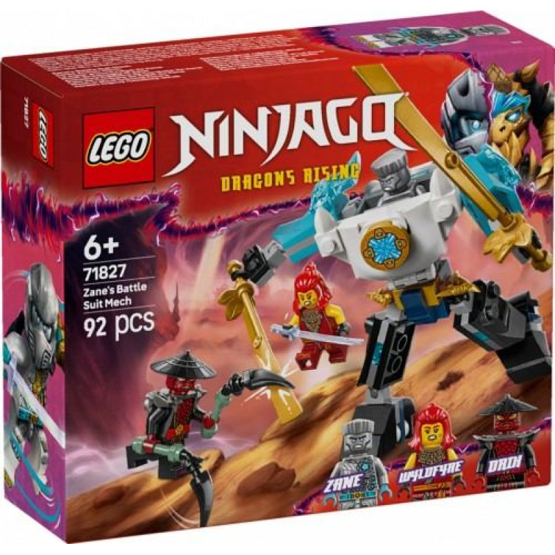 Lego klotsid Ninjago Zane'i lahinguülikonna robot