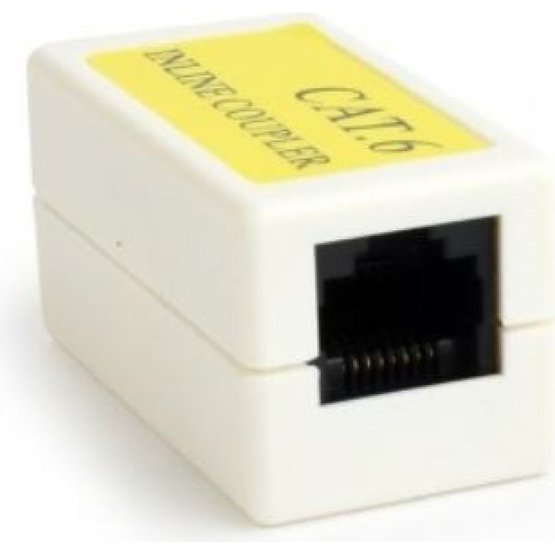 Gembird Coupler Cat. 6 LAN8P8C RJ-45F/white