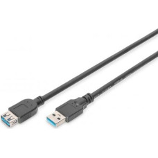 Digitus Extension Cable USB 3.0 SuperSpeed Type USB A/USB A/Z black 3,0m