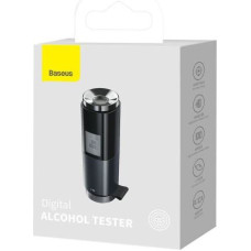 Baseus Car Tool Alcohol Breathalyser Breathless Series, PD 5V (with USB - Type-C 1m cable), Black (CRCX-01)