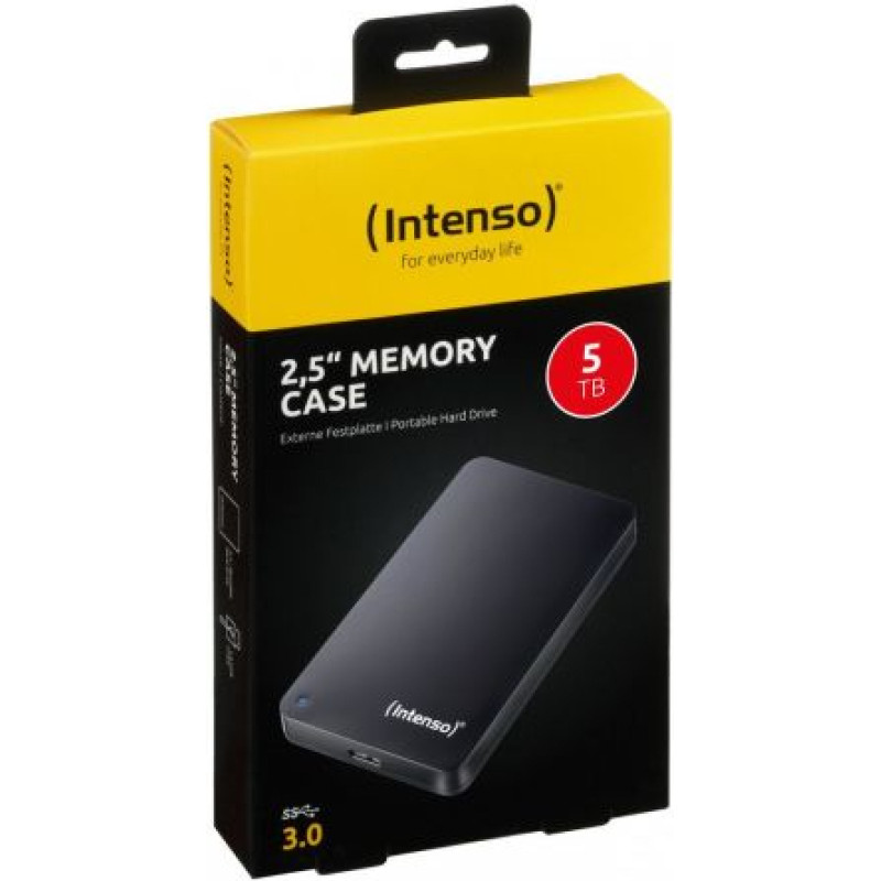 Intenso HDD External 2.5" 5TB USB 3.2, Black EU (6021513)