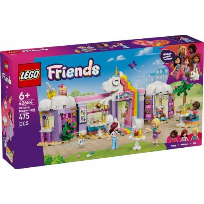 Lego Blocks Friends 42684 Unicorn Dream Caf&eacute;