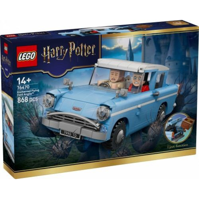 Lego Blocks Harry Potter 76470 Enchanted Flying Ford Anglia