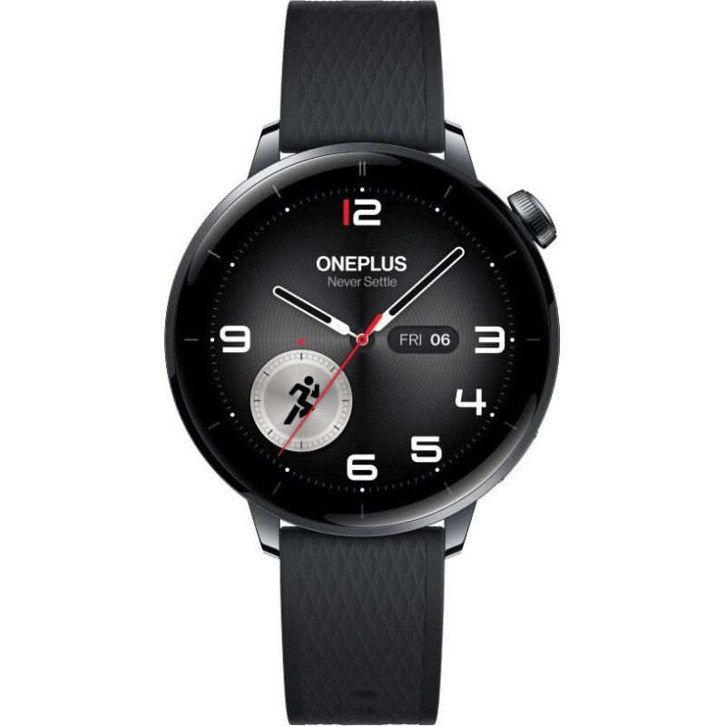 Oneplus Watch 3 43mm 3.35 cm (1.32") AMOLED Digital 466 x 466 pixels Touchscreen Black, Titanium Wi-Fi GPS (satellite)