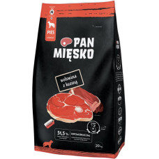 Pan Mięsko PAN MIĘSKO Beef with goat M  - dry dog food - 20kg