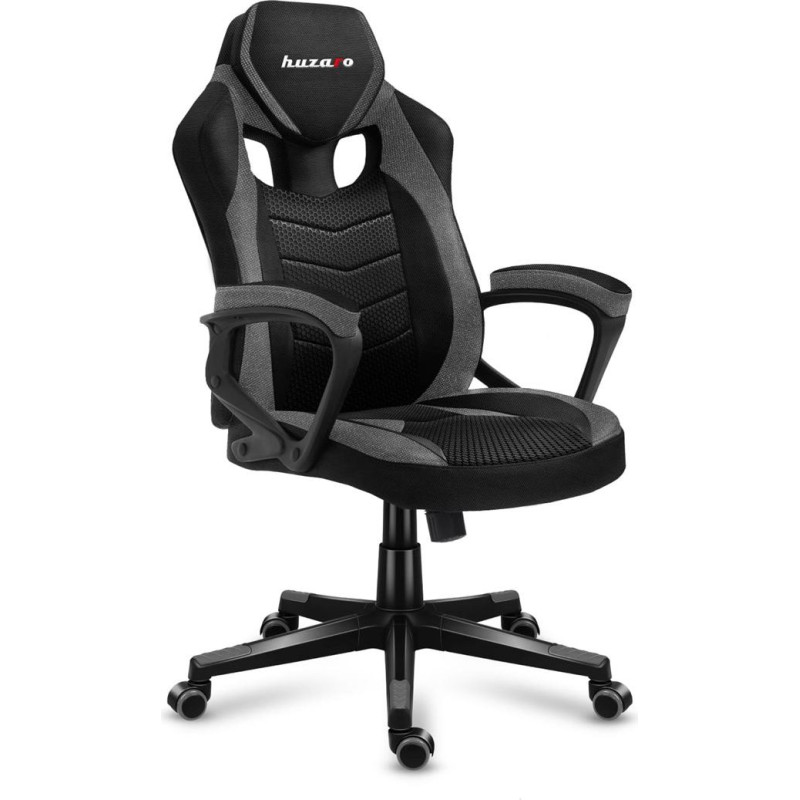 Huzaro FORCE 2.5 GREY MESH Gaming armchair Mesh seat Black, Grey