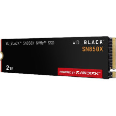 WD Western Digital Black SN850X 2 TB M.2 PCI Express 4.0 NVMe