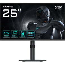 Gigabyte G25F2 24.5" FHD Gaming Monitor - 1920 x 1080, 200Hz, 1ms, 300 cd/m&sup2;, Display HDR 10, HDMI 2.0, Displayport 1.4