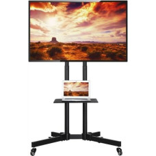 Techly Mobile stand for TV 37-70 inches, 50 kg, 2 shelves