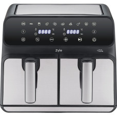 Zyle Kar&scaron;to oro gruzdintuvė Zyle, ZY802DAF, 8 l, su dvejais kepimo krep&scaron;eliais