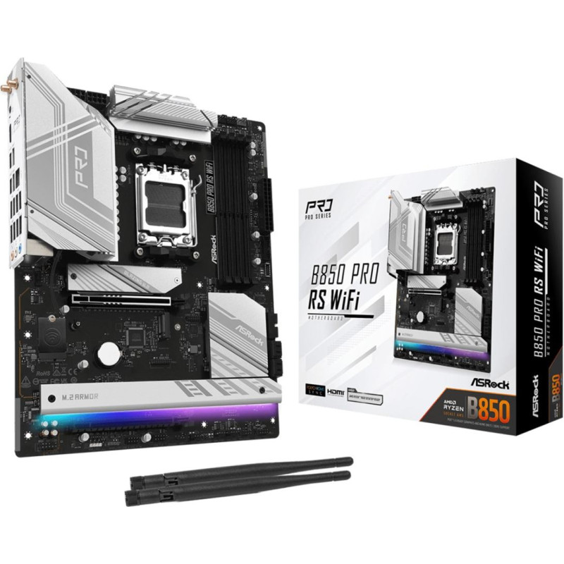 Asrock B850 Pro RS WiFi AMD B850 Socket AM5 ATX