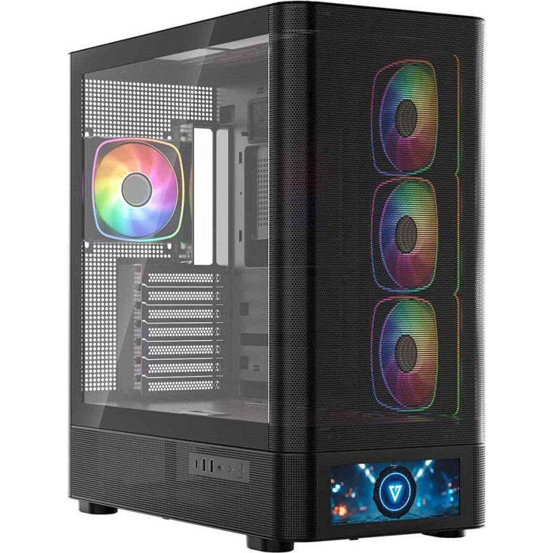 Modecom PC case Volcano AQ500 ARGB MIDI BLACK