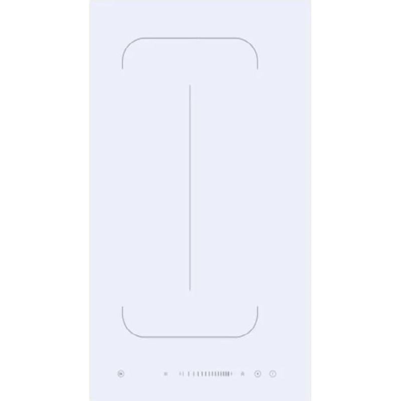 Schlosser Domino induction hob PI302Q1CW white