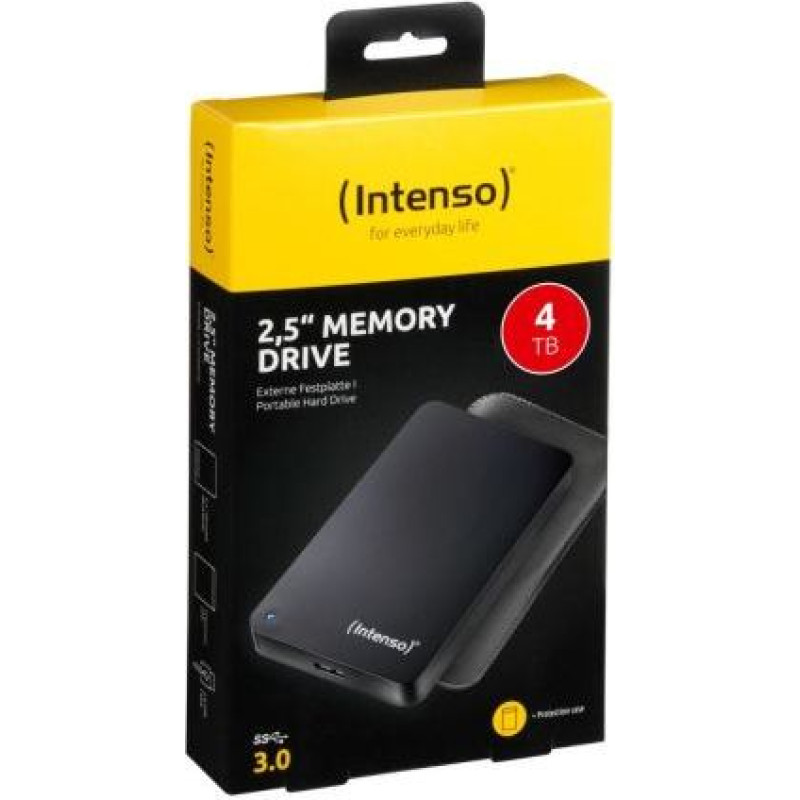 Intenso HDD external 2.5" 4TB USB 3.0, black EU (6023512)