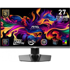 MSI Monitor MAG 272UP QD-OLED X24/26.5/LED/Flat/QD-OLED/UHD/240Hz/Black