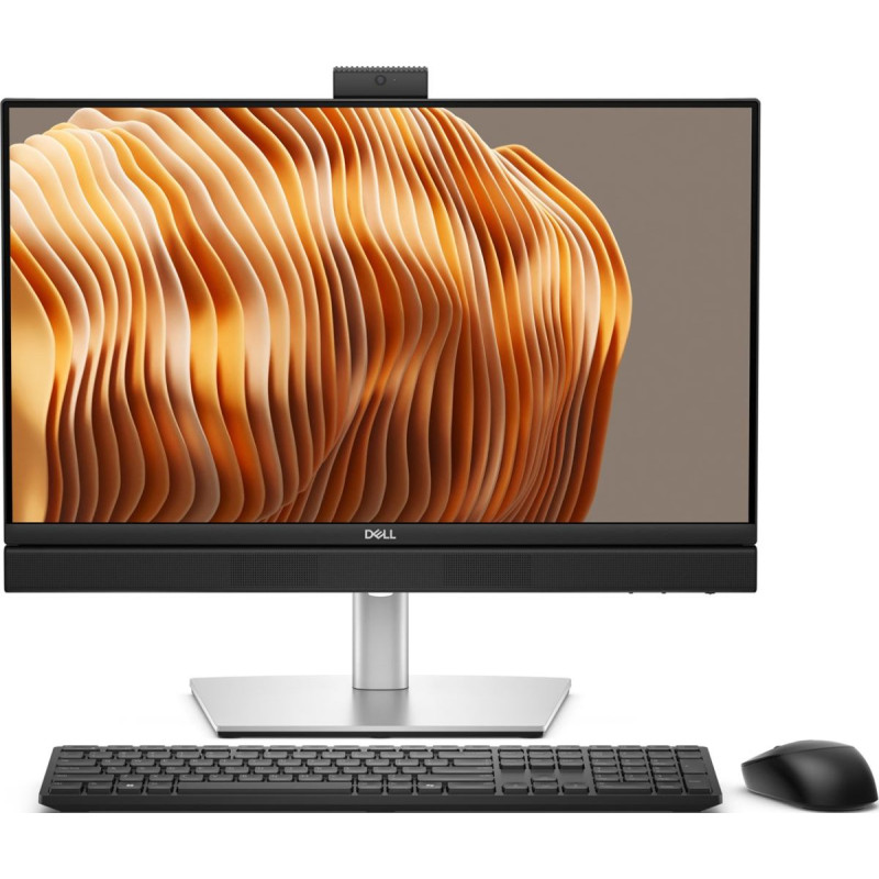 Dell Pro QB24250 Intel Core Ultra 7 265 61 cm (24") 1920 x 1080 pixels All-in-One PC 16 GB DDR5-SDRAM 512 GB SSD Windows 11 Pro Wi-Fi 6E (802.11ax) Black, Silver