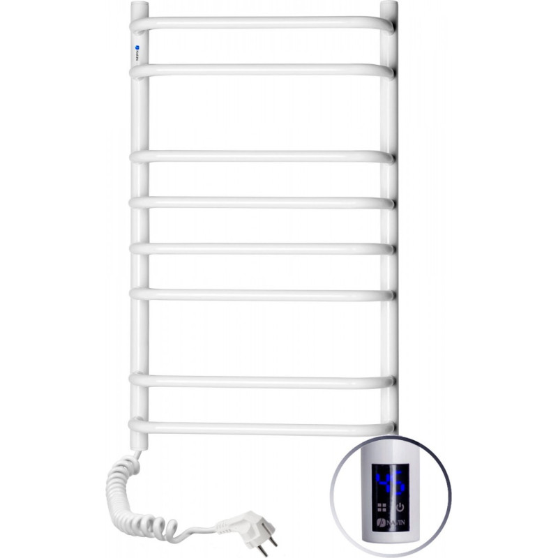 Navin El.towel dryer Simfonia 480 * 800 Sensor with timer left white 12-009133- 4880
