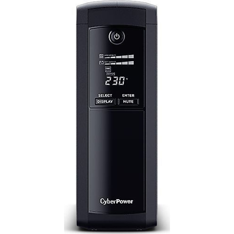 Cyberpower Tracer III VP1200ELCD-FR uninterruptible power supply (UPS) Line-Interactive 1.2 kVA 720 W 5 AC outlet(s)