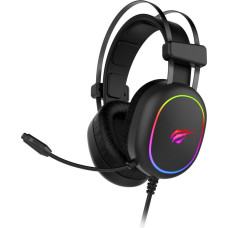 Havit GAMING HEADPHONE RGB BLACK 2016D Headset Wired Head-band