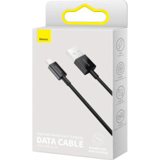Baseus Micro USB Superior cable, fast charging cable 2A, 2m Black (CAMYS-A01)