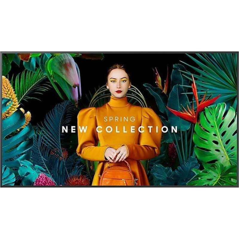 Samsung Professional monitor QH50C 50 inches Matte 24h/7,700(cd/m2) 3840 x 2160 (UHD) S10 Player (Tizen 7) WiFi/BT 3 years On-Site (LH50QHCEBGCXEN)