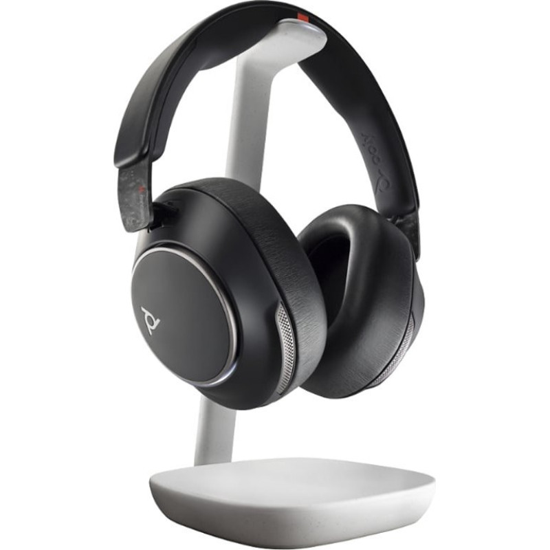 Poly Słuchawki Poly POLY Voyager Surround 85 UC Zestaw słuchawkowy Bezprzewodowy Opaska na głowę Połączenia/Muzyka/Sport/Codzienność USB Type-C Bluetooth Podstawka do ładowania Czarny