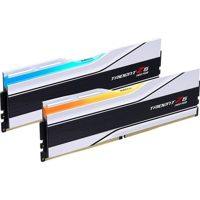 G.skill Pamięć G.Skill Trident Z5 Neo RGB, DDR5, 32 GB, 8000MHz, CL38 (F5-8000J3848H16GX2-TZ5NRW)