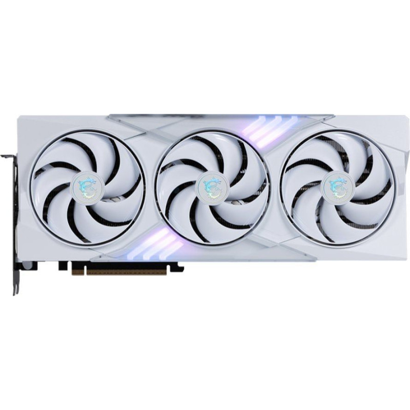 MSI Karta graficzna MSI GeForce RTX 5080 Gaming Trio OC White 16GB GDDR7 DLSS4