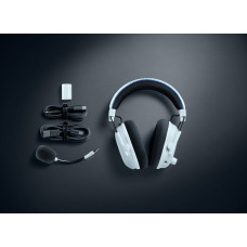 Razer Słuchawki Razer BlackShark V3 Pro Playstation Licensed Białe (RZ04-05400600-R3G1)