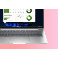 HP EliteBook 6 G1ah AMD Ryzen&trade; 5 220 Laptop 35,6 cm (14'') WUXGA 16 GB DDR5-SDRAM 512 GB SSD Wi-Fi 6E (802.11ax) Windows 11 Pro AI PC Srebrny