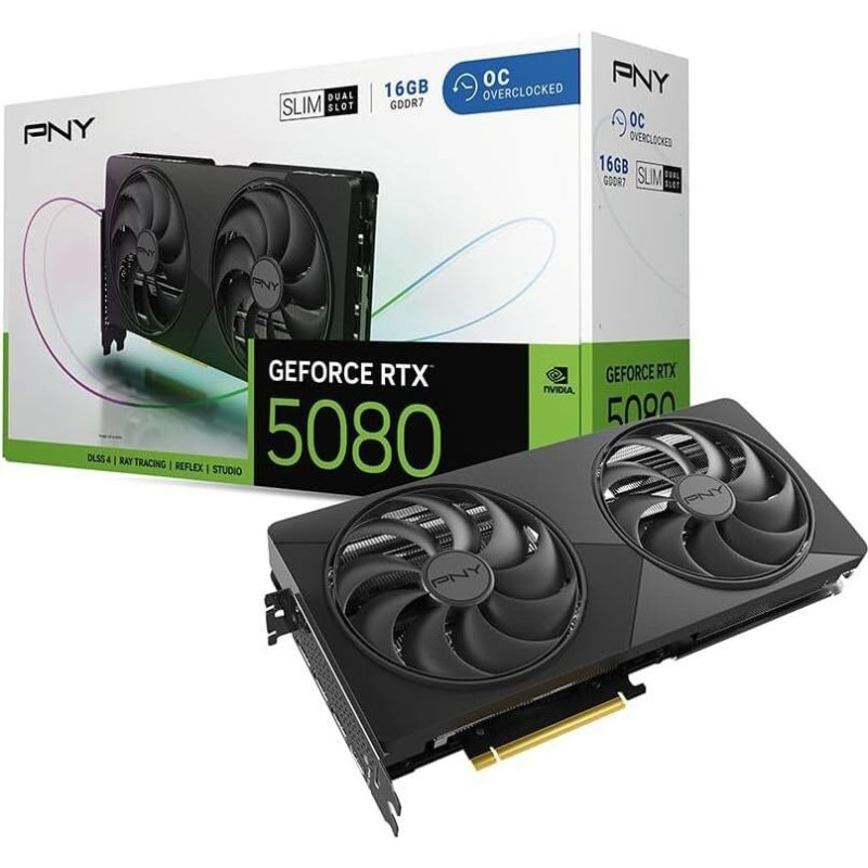 PNY Graphics card GeForce RTX 5080 16G Slim