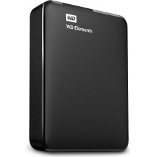 WD Dysk zewnętrzny HDD WD Elements Portable 2TB Czarno-biały (WDBU6Y0020BBK-WESN)