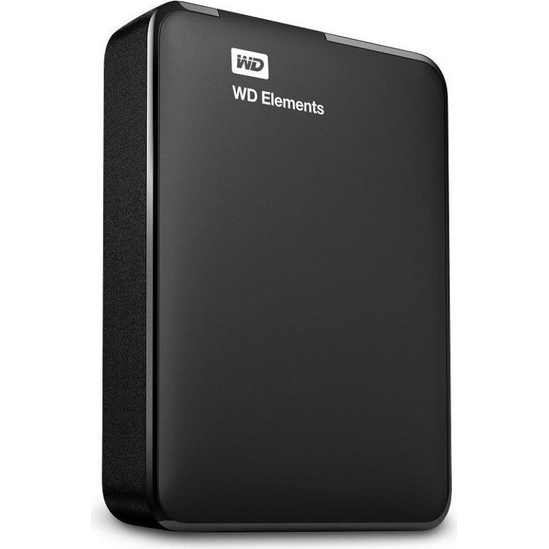 WD Dysk zewnętrzny HDD WD Elements Portable 2TB Czarno-biały (WDBU6Y0020BBK-WESN)
