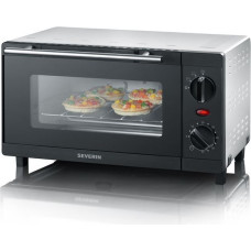 Severin TO 2052 toaster oven 9 L 800 W Black Grill