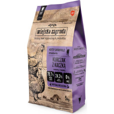 Wiejska Zagroda Chicken and Duck - dry cat food - 5 kg