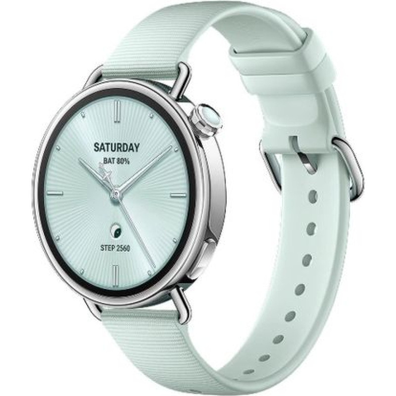 Xiaomi Watch S4 41mm Mint Green Fluororubber Strap EU BHR080CGL