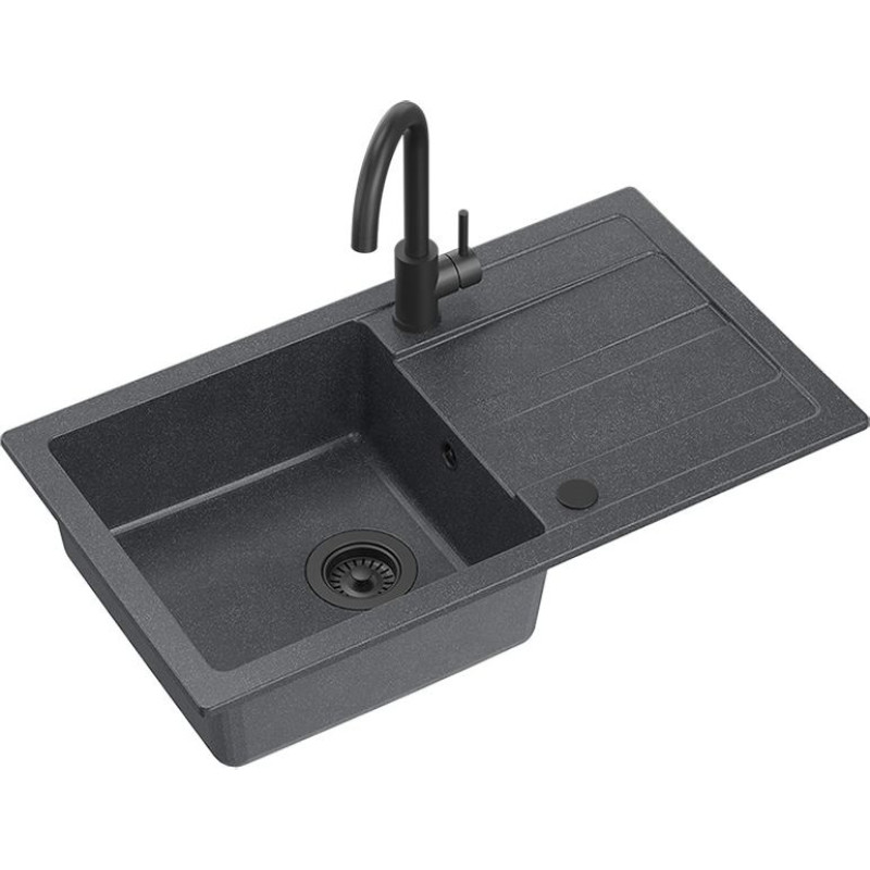 Quadron Plautuvė su mai&scaron;ytuvu Quadron GO MAX VERY BLACK, TQ7744GMBLM