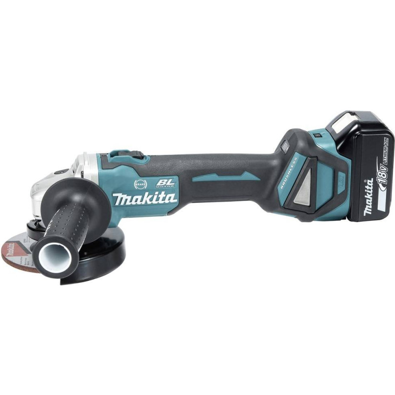 Makita Šlifuoklis Makita DGA513RTJ, Ø 125 mm LXT