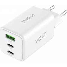 Yenkee YAC G65 WH VOLT USB C 65W 3A Power Deli