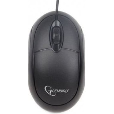 Gembird Mouse OPTO 1-SCROLL USB (MUS-U-01) Black