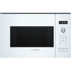 Bosch Serie 6 BFL524MW0 microwave White Solo microwave Built-in 20 L 800 W