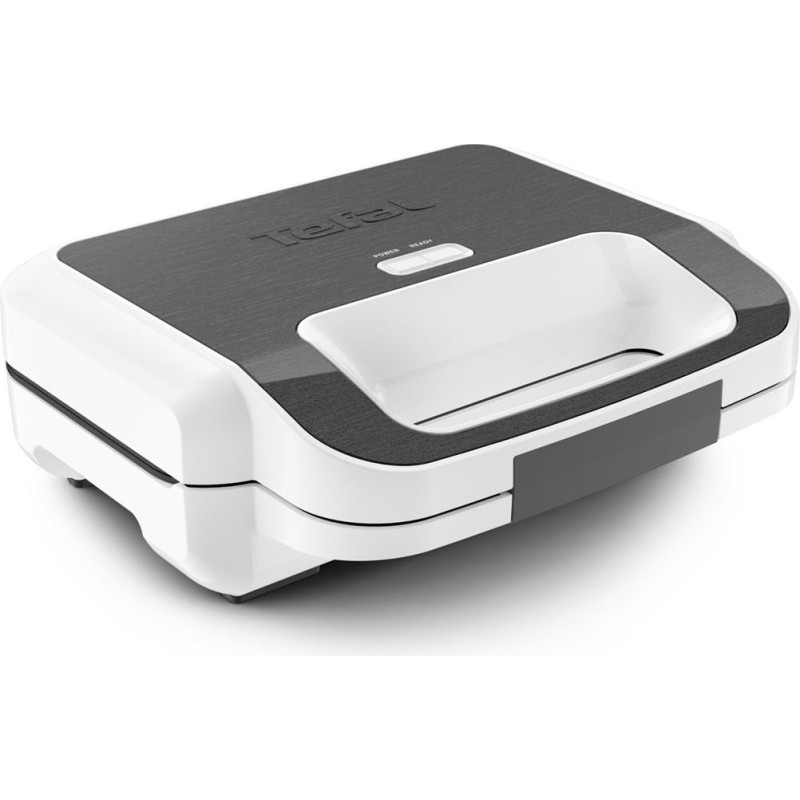Tefal Snack XL SW7011 sandwich maker 850 W White, Stainless steel
